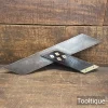 Vintage 12” Carpenters Rosewood & Brass Mitre Square - Refurbished