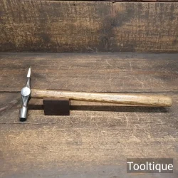 Vintage 3.5 oz Stanley Joiners Cross Pein Pin Hammer - Refurbished