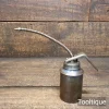 Vintage Italian Automotive Flexible Spout Oil Can - Good Condition
