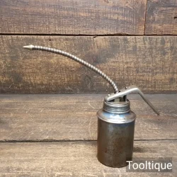 Vintage Italian Automotive Flexible Spout Oil Can - Good Condition