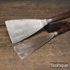 Vintage 3” Tyzack Rosewood Handled Filler Knife + 2” Knife - Refurbished