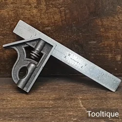 Vintage 6” L.S.S Starrett & Co. USA Sliding Set Square - Refurbished