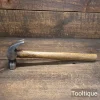 Vintage 18oz Snail Brand No: 2 Carpenters Claw Hammer - Fully Refurbished