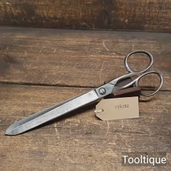 Vintage Sheffield-made Decorators Wallpaper Scissors - Sharpened Ready To Use