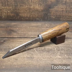 Antique I&H Sorby 11/32” Carpenters Pigsticker Mortice Chisel - Refurbished
