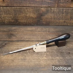 Antique Carpenters Ebony & Brass Padsaw - Fully Refurbished