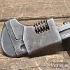 Vintage 9” Snail Brand F Type Monkey Wrench - Good Condition