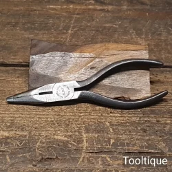 Vintage Elliott Lucas Elect High Tensile Semi Long Nose Pliers - Good Condition