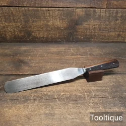 Vintage 9” English Artist’s Rosewood Handled Palette Knife - Refurbished