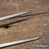 Vintage 14” Moore & Wright Spring Silver Steel Dividers - Refurbished