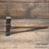 Vintage Panel Beaters Flat and Convex Faced Hammer - Refurbished