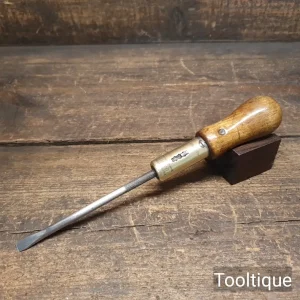 Vintage Moore & Wright No: 950 Ratchet Screwdriver Flat End - Refurbished Vintage Moore & Wright No: 950 Ratchet Screwdriver Flat End - Refurbished