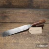 Vintage 9” Marples & Sons Artist’s Rosewood Handled Palette Knife - Refurbished