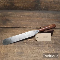 Vintage 9” Marples & Sons Artist’s Rosewood Handled Palette Knife - Refurbished
