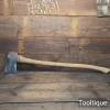 Vintage Elwell No: 4 Woodman’s Tree Felling Axe - Sharpened For Use