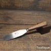 Antique 3 ½” Robert Moseley Artist’s Rosewood Handled Palette Knife - Refurbished