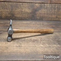 Vintage Stanley England 8oz Joiners Cross Pein Hammer - Fully Refurbished