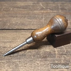 Vintage Sail Makers Rope Fid with Beechwood Handle - Good Condition