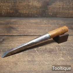 Vintage ½” I. Sorby Shipwrights Timber Framing Socketed Mortice Chisel - Refurbished