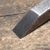 Vintage ½” I. Sorby Shipwrights Timber Framing Socketed Mortice Chisel - Refurbished