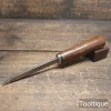 Antique ¼” James Howarth Carpenters Pigsticker Mortice Chisel - Refurbished