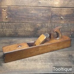 Vintage 22” Joiners Jointing Plane 2 ½” Tapered Iron - Fully Refurbished