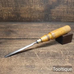Vintage 3/8” Ward & Payne Carpenters Bevel Edge Chisel - Fully Refurbished