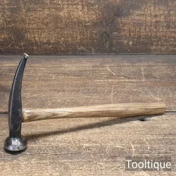 Unusual Vintage Cobblers Leatherworking Hammer - Refurbished