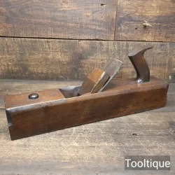 Vintage 16 ½” Beech Jack Plane 45-Degree C.T Skelton Iron - Fully Refurbished