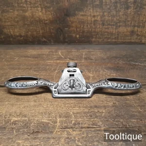 Vintage Edward Preston Ornate Curved Sole Ornate Spokeshave - Polished Finish Vintage Edward Preston Ornate Curved Sole Ornate Spokeshave - Polished Finish