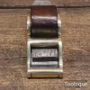 Small Antique 2 ¾” Brass Chariot Plane Ward & Payne Iron - Refurbished
