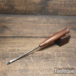Vintage ¼” J.B Addis No: 35 Woodcarving Reverse Sweep Spoon Gouge Chisel - Sharpened
