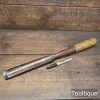 Antique 1 ½” Shipwrights Hand Forged Cast Steel Socket Gouge Chisel -Sharpened