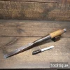 Vintage 20mm Henry Rossell Timber Framing Socket Mortice Chisel - Refurbished