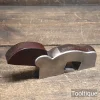 Antique 5” Long 1 1/8” Wide Cabinet Makers Rosewood Infill Shoulder Plane - Refurbished