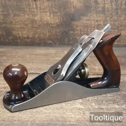Antique Stanley USA No: 4 Smoothing Plane Rosewood Handles - Fully Refurbished