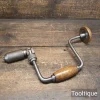 Vintage Parry & Bott P&B English Carpenters Ratchet Brace 10” Swing - Refurbished