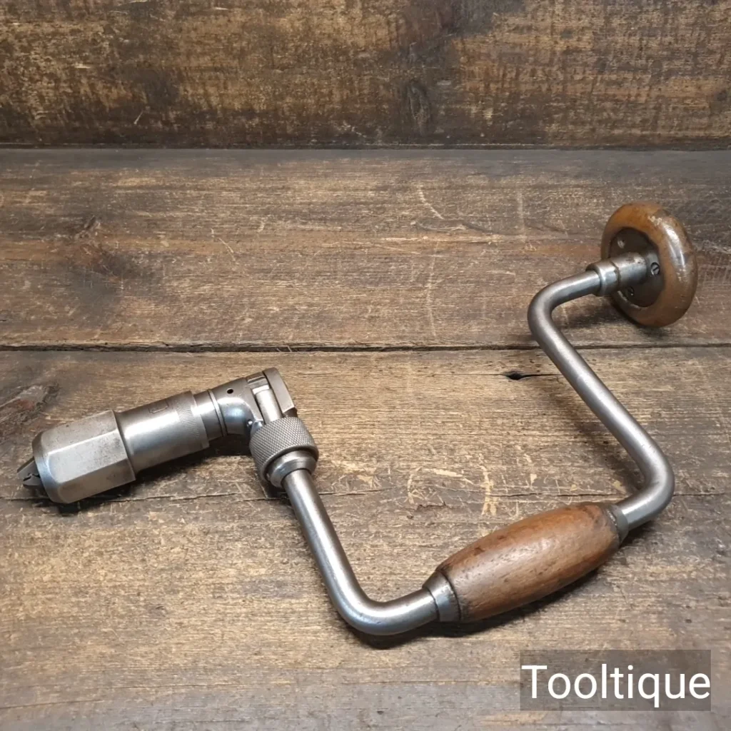 Vintage J.A Chapman England No: 60 Carpenters Ratchet Brace - Refurbished
