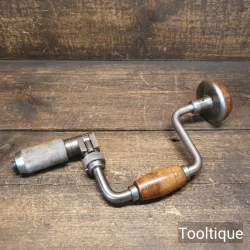 Vintage Buck & Ryan ‘Toga’ Carpenters Brace 8” Swing - Refurbished