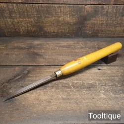 Vintage 7/16” Henry Taylor Woodturner’s Flat Skew Chisel - Refurbished