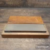 Vintage 8” x 2” Norton India Medium Grit Oil Stone Boxed - Good Condition