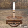 Antique OWT Old Woman’s Tooth Beech Router Plane Brass Sole - Refurbished