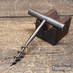 T35449 - Vintage All Steel Cork Screw in good used condition T35449 - Vintage All Steel Cork Screw in good used condition