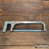 Vintage Eclipse No: 40 PC Hacksaw Solid Steel Bracing Bar - Fully Refurbished