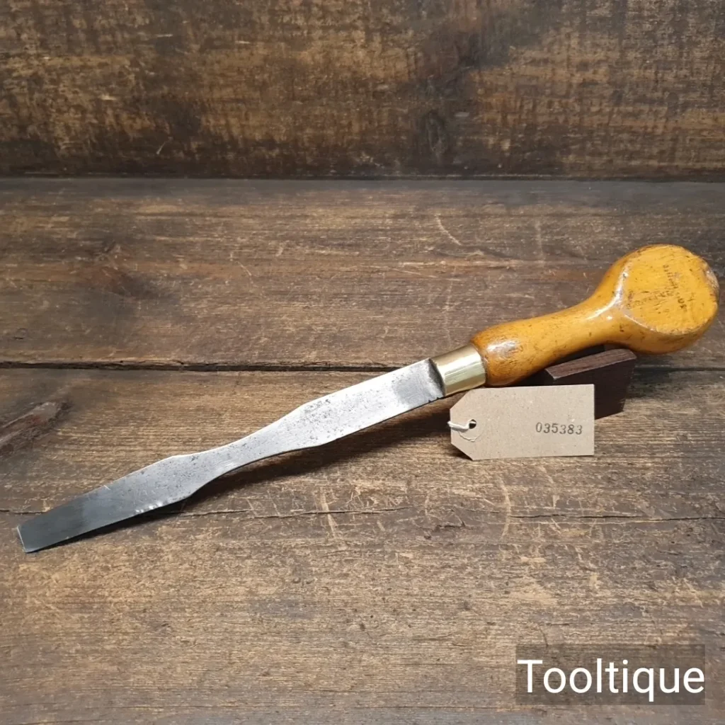 Vintage Beachwood Handled Turnscrew Screwdriver ½” Drive - Refurbished