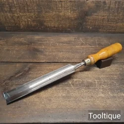 Vintage 1 3/8” Marples Patternmakers Long Series Gouge Chisel - Refurbished