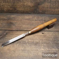 Vintage Marples & Sons ¾” Woodturning Flat Scraper Chisel - Refurbished