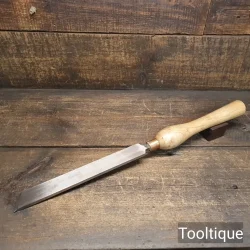 1 ¼” HSS Woodturners Skew Flat Chisel Ashwood Handle - Good Condition