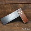 Vintage 6” Rosewood & Brass Carpenters Square - Refurbished Ready To Use