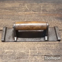 Vintage Groundworkers Cast Steel Concrete Edging Tool - Good Condition